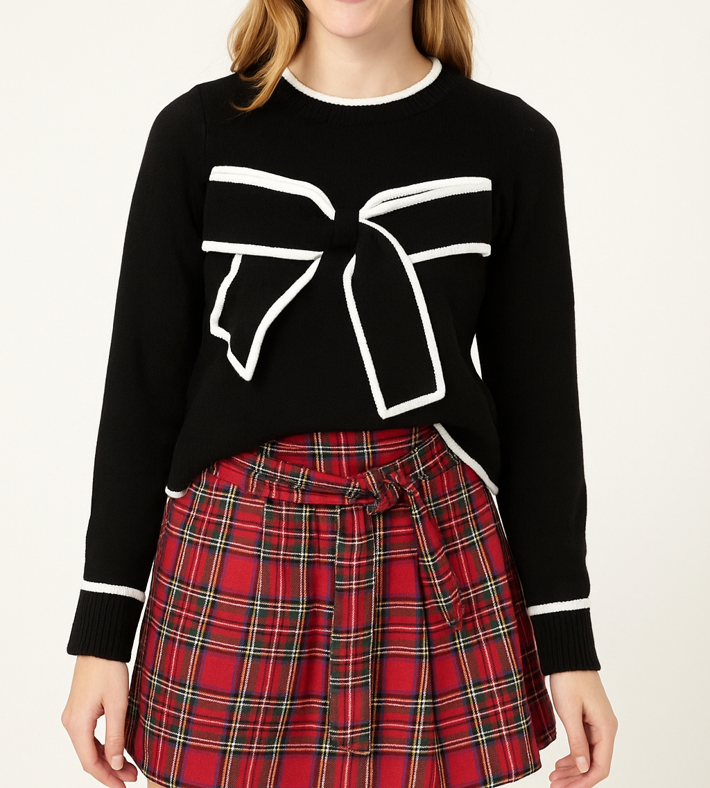 Big Bow Sweater September RTS