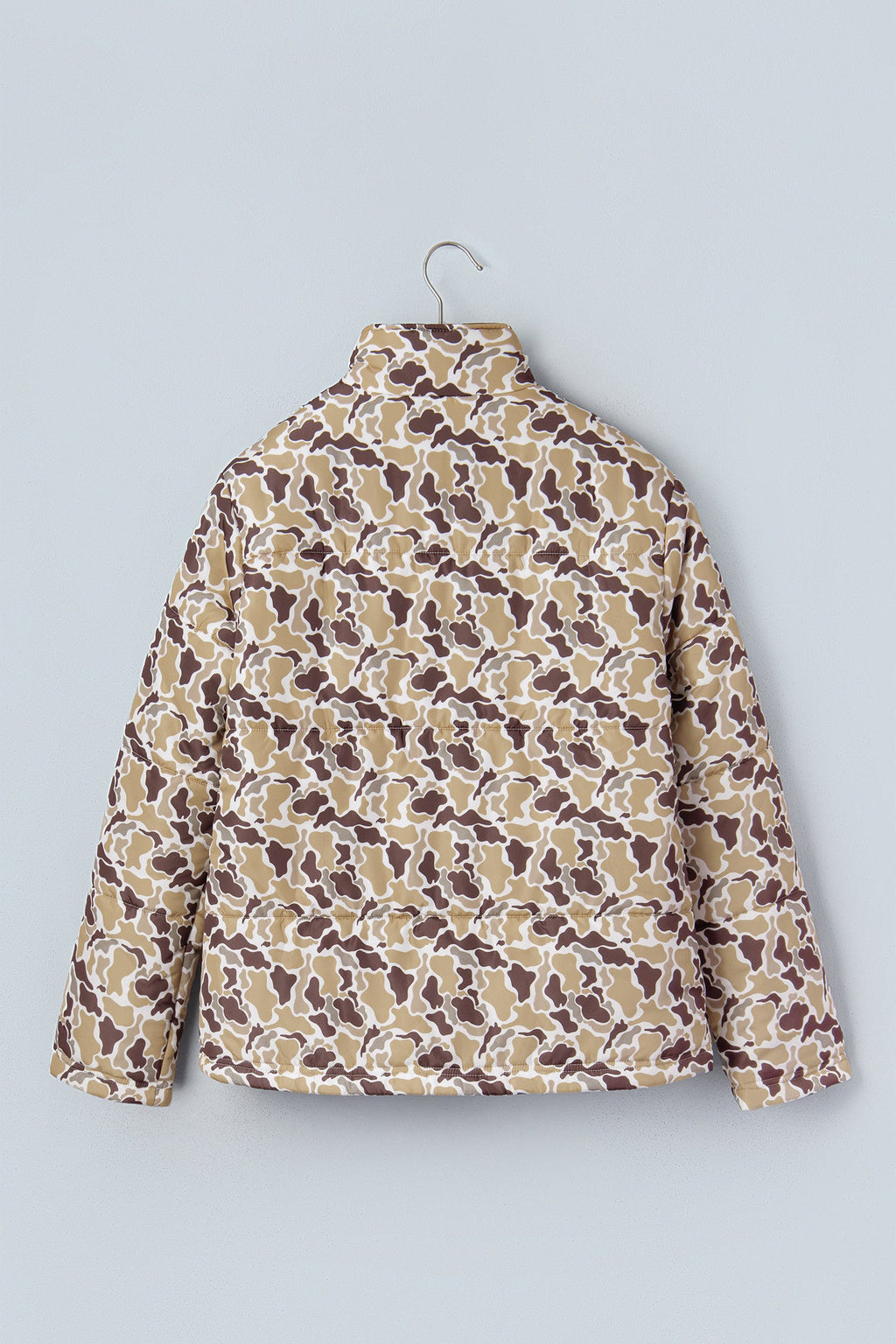 Camo Puffer Coat