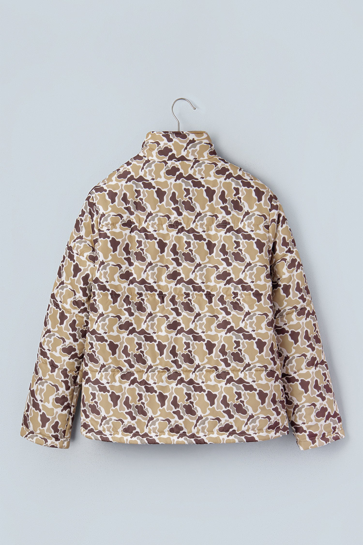 Camo Puffer Coat