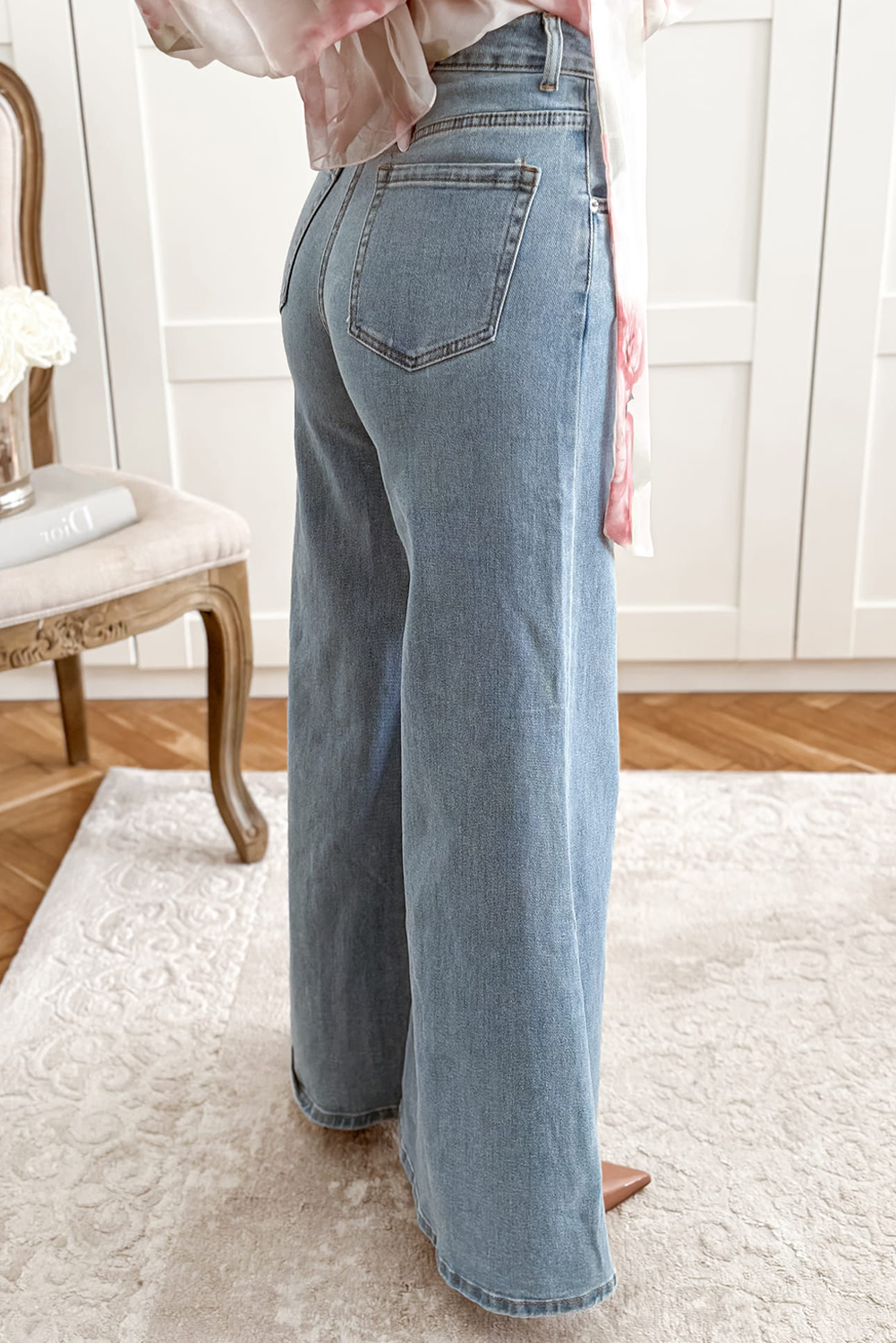 Blue Bell Bottom Jeans FB