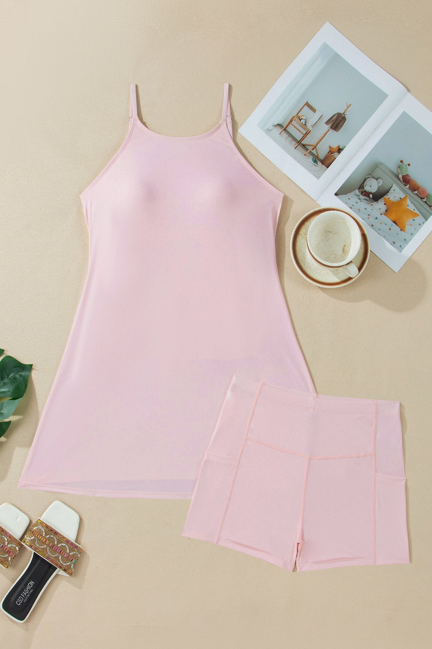 Slim Tank Two Piece Dress