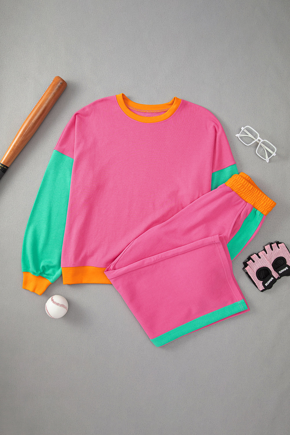 Colorblock Loose Pullover RTS