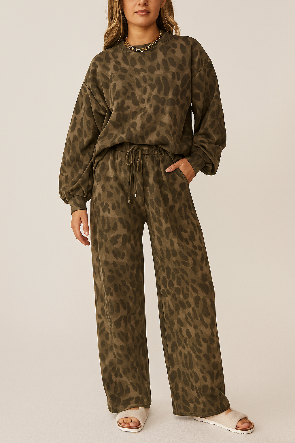 Leopard Patchwork Set