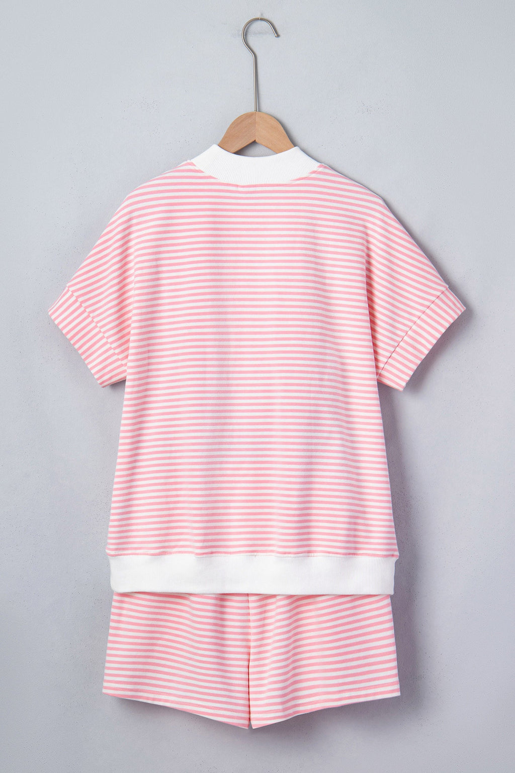 Pink Stripe Sequin Flag Set