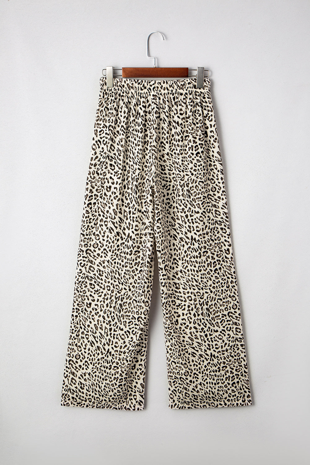 Brown Leopard Loose Pants FB