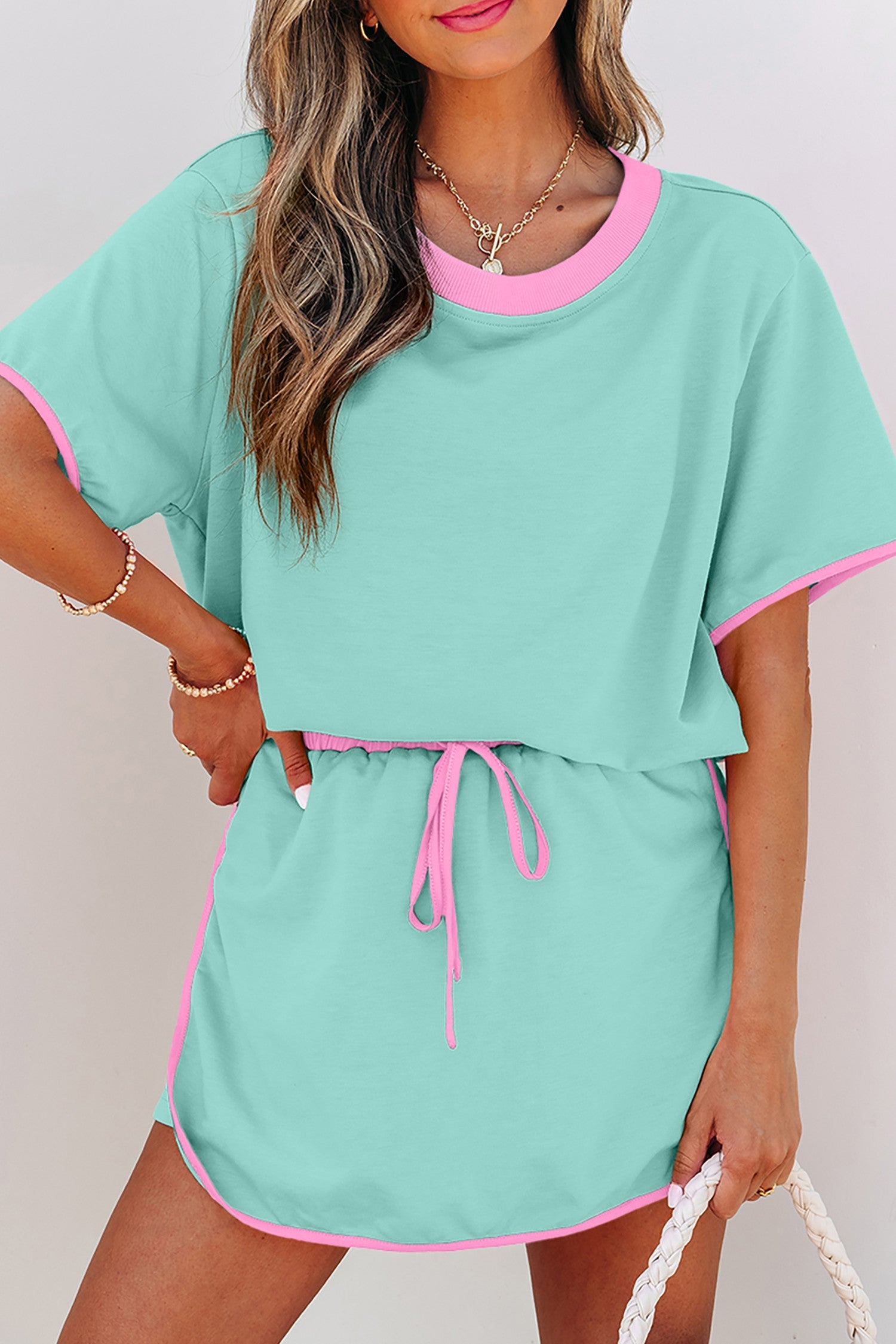 Cotton Candy Skortie Set
