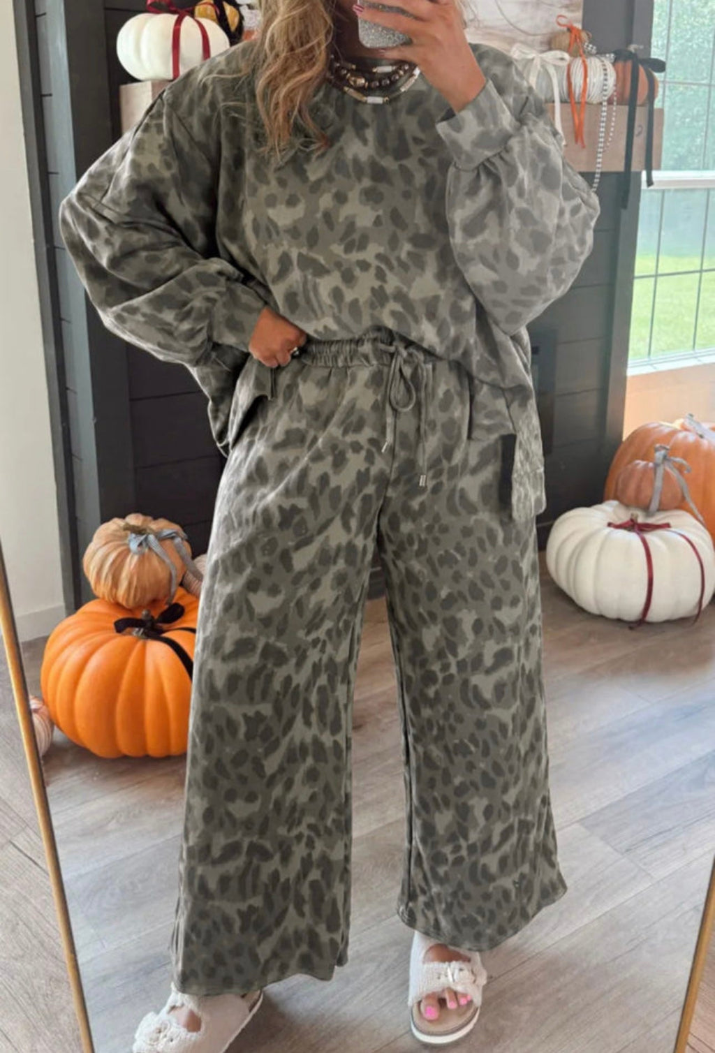 Leopard Patchwork Set