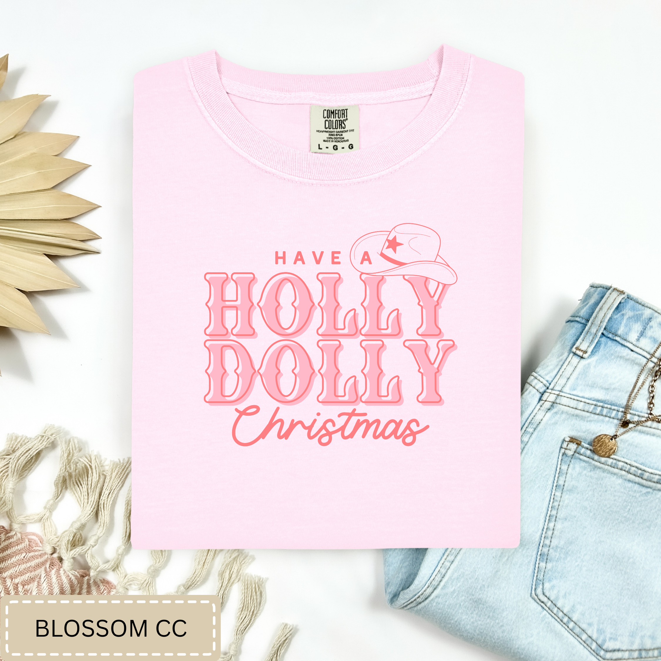 Holly Dolly Christmas Tee.
