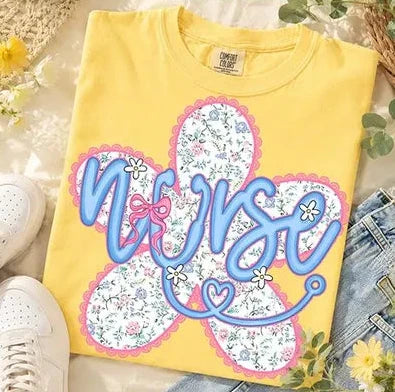 Flower Nurse Tee.