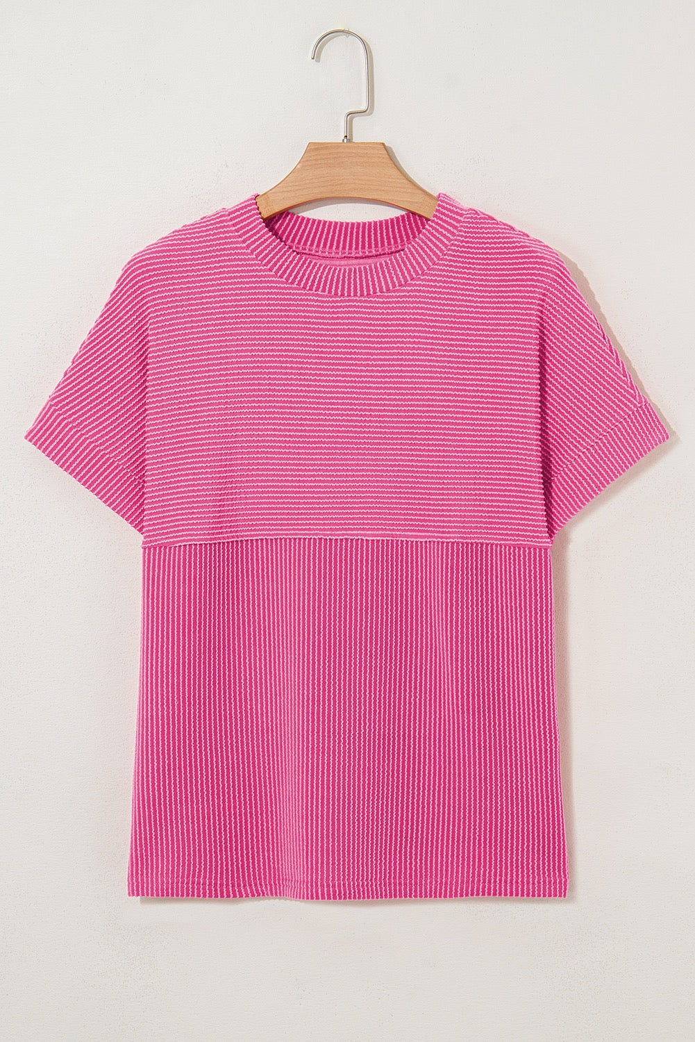 Pink Corded Top
