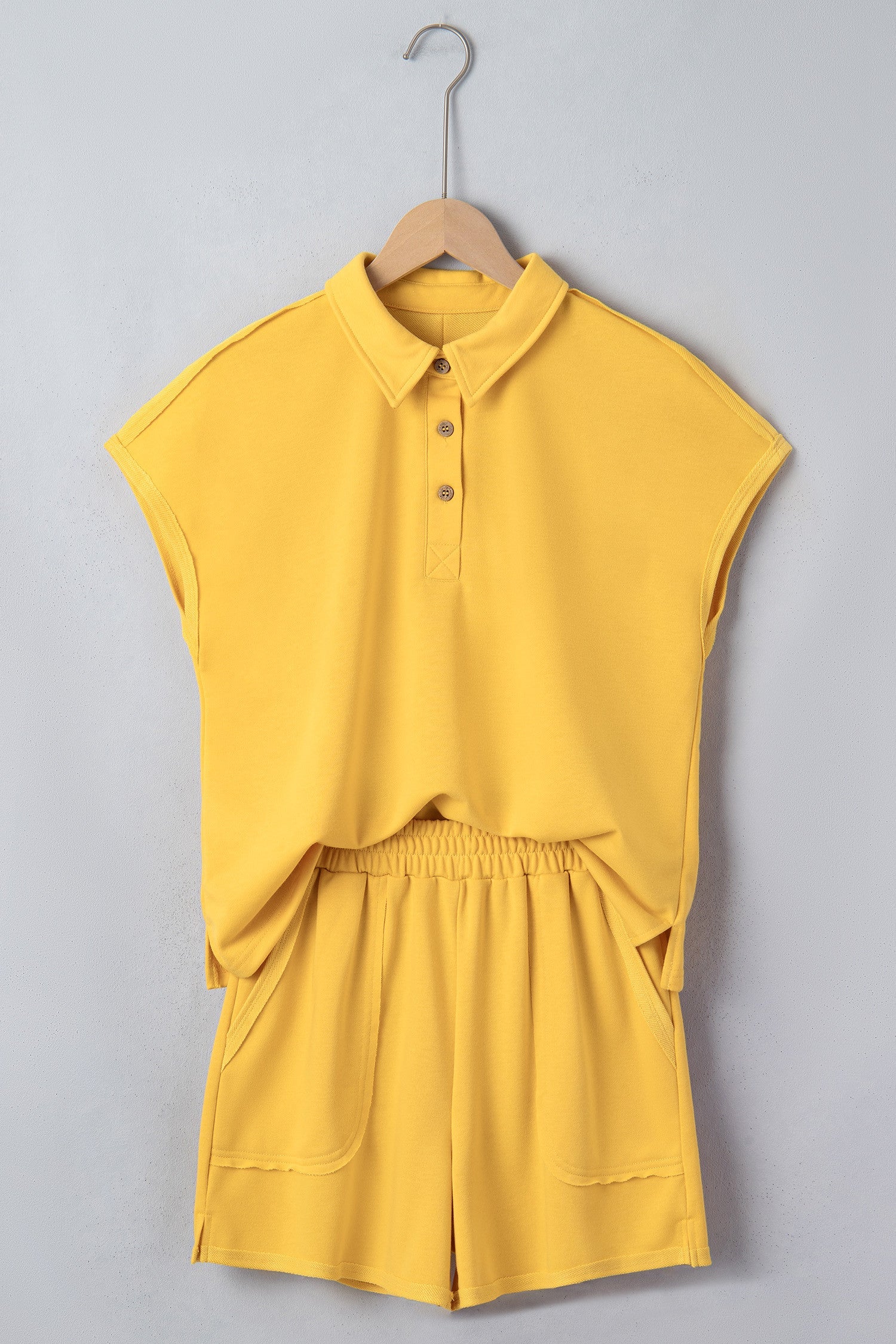 Yellow Polo Elastic Set